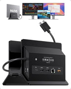 MacBook Docking Station Dual Monitor 4K@60Hz for MacBook Pro/Air M5/M4 by PULWTOP