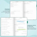 Clever Fox Budget Planner Pro with Cash Budgeting Envelopes, Dark Teal - Image 3