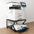 Natwind 2 Tier Printer Stand,23.6''x23.6'',with Pull Out Shelf,Black by Natwind
