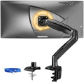 ErGear 17 to 49 inches Single Monitor Mount for Ultrawide Screens,Holds 26.5lbs,Heavy Duty Single Monitor Arm,Single Monitor Stand with Swivel,Tilt,Rotation for Home and Office,VESA 75/100mm by ErGear