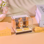 Orange Cat 3D Memo Pad, 3D Calendar 2027, Time Piece Calendar - Image 4
