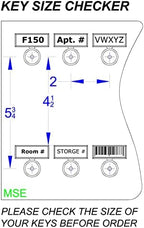 Keystand, Key Rack # 21MSE, 21 Bolted Metal Hooks with Customized Nameplate and Extra Space for Fast Access (21 Sets of Tag & Ring are Included) (Silver) - Image 3