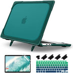 Batianda Heavy Duty Case for MacBook Air 13 Inch 2018-2020, Deep Teal by Batianda