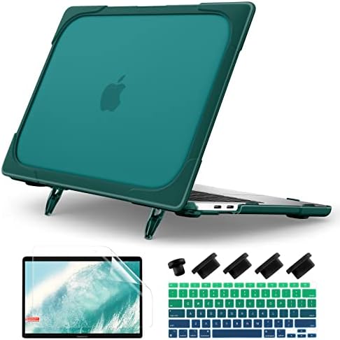 Batianda Heavy Duty Case for MacBook Air 13 Inch 2018-2020, Deep Teal by Batianda