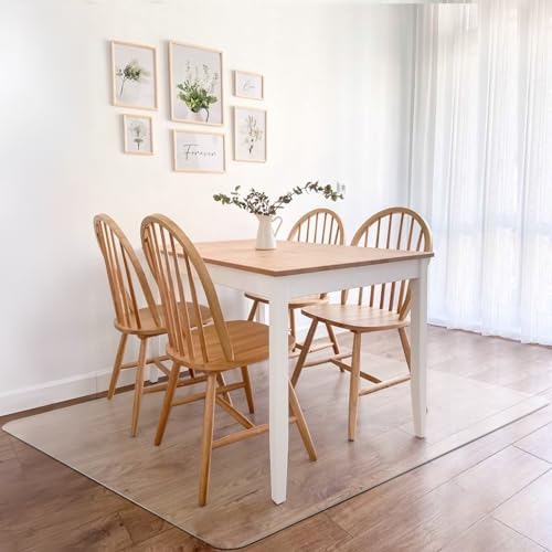 Azadx Office Chair Mat for Hardwood Floor, 57"x84" Clear Desk Chair Mat by Azadx