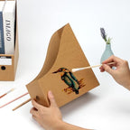 24 Pcs Cardboard Magazine File Holders Paper Magazine Book Bin Box - Image 5
