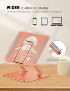 Z-Shaped Laptop Stand for Desk Fits 10"-16" Notebook, Orange - Image 6