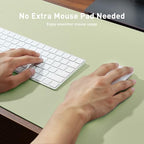 Aothia Faux Leather Desk Mat - Non-Slip PU Leather Desk Blotter, Waterproof Writing Surface, Large Desk Pad for Office & Home (Grass Green, 55" x 24") - Image 4