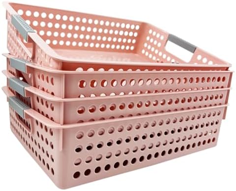 4Pcs Classroom Organization and Storage Paper Tray Holds,Fits 4A paper by DLUCKY