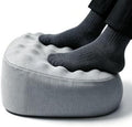Foot Rest Under Desk, Memory Foam Ergonomic Footrest, Grey by COZYDOU