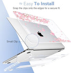 May Chen for 2026 MacBook Pro 14-inch M5 M4 M3 M2 M1 Pro/Max Chip, Release 2026 2025-2021, Model A3427 A3426 A3434 A3112 A3401 A3185, Plastic Hard Shell with Keyboard Cover, Cherry Blossom - Image 5