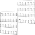 Weysat Acrylic Brochure Pamphlet Holder Brochure Display Stand, 2 Pieces by Weysat