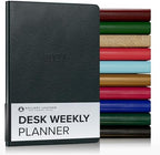 Gallery Leather Desk Weekly Planner 2026-2027 Tremont Atlantic by GalleryLeather