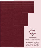 American Soft Linen 100% Cotton Luxury Turkish Towels, 6 Piece Towel Set - Image 4