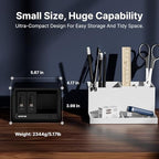 Gitryin 10-in-1 Desktop Charging Station, 6 AC, 80W Retractable GaN Charger - Image 5
