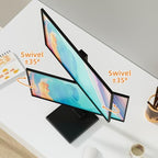 Suptek Dual Monitor Stand with Base for Two 13-36" Screen - Image 4