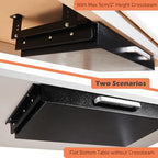 Under Desk Drawer Organizer 21", Large Desk Pencil Storage Drawer - Image 5