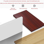 Desk Hutch Dorm,Wooden Desktop Bookshelf,Computer Desktop Storage Hutch,Multipurpose Desktop Hutch, Multi Units Organizer Bookshelf,Desktop Display Rack for Office,Dorm,Home - Image 4