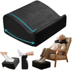 Foot Rest Under Desk with Rocking Base | Black Velvet by Nockovi