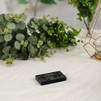 UNIQOOO 3" Black Acrylic Stand | 20 Pack 3mm Slot Wedding Sign Holders, Perfect for Wedding, Table Number, Exhibition, Office, Restaurant, Business - Image 6