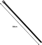Panduit PRT2EH-C0 Cable Tie, Releasable, Extra-Heavy, Weather Resistant Nylon 6.6, 9.0-Inch Length, Black (100-Pack) - Image 5