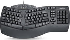 Perixx PERIBOARD-512B Wired Ergonomic Keyboard - Split Keyboard, Wrist Rest, Natural Typing - Wired USB Connectivity - US English - Black by PerixxComputerGmbH