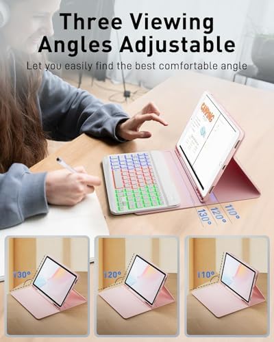 Case Keyboard for Samsung Galaxy Tab S10 FE Plus/S10 FE+ 13.1 inch 2025 - Image 3