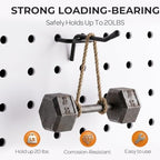 INCLY 120 Pack Pegboard Hooks, 4/6/8 Inch Peg Board Hooks Accessories - Image 6