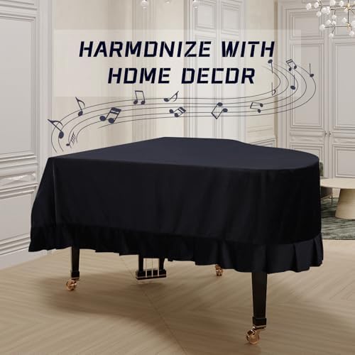 Grand Piano Cover Dustproof Baby Grand Piano Protective Cover - Image 7