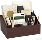 Large Mail Organizer Countertop,Farmhouse Desk and Kitchen Countertop Storage, Letter Sorter, Desk Mail Organizer and Bill Organizer, Desktop File and Paper Holder by BELOVALE