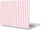 Case for Surface Laptop 5/4/3 13.5", Pink & White Stripes - Image 6