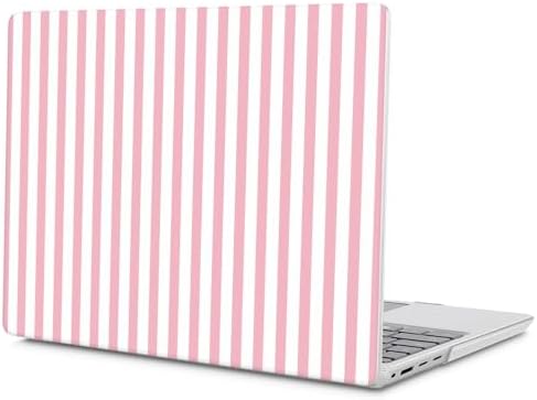 Case for Surface Laptop 5/4/3 13.5", Pink & White Stripes - Image 6