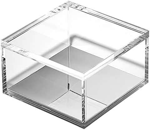 OfficeGoods Acrylic Desk Organizer with Silver Base, Large - Image 3