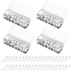 4 Pcs Cable Organizer Electronics Cable Box with 40 Pcs Wire Ties by Unknown