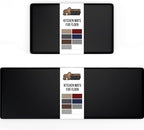 GORILLA GRIP Cushioned Kitchen Mats for Floor, 2 PK, 17x24+17x48 Black by GorillaGrip