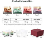 Shimizu Temple Japan 3D Paper Note Three-Dimensional Memo Pad Sticky Notes Paper Bookmark Pen Holder Creative Birthday Gift (Yellow) - Image 6