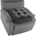 HIGOGOGO Tufted Corduroy Recliner Seat Cushion for Elderly, High Density Foam Large Square Seat Cushion for Recliner Chair, Floor Pillow, Office Chair, Car, No Pressure on Thighs, 20x20x4 by HIGOGOGO