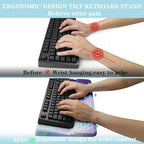 Ergonomic Keyboard Stand with Wrist Rest, Computer Wrist Support Pad - Image 3