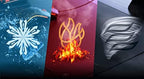Glorious Elements Mousepad - XL Mouse Pad - Glass Infused Flexible Cloth Computer Desk Pad for Speed Gaming 15"x17" (ICE) - Image 6