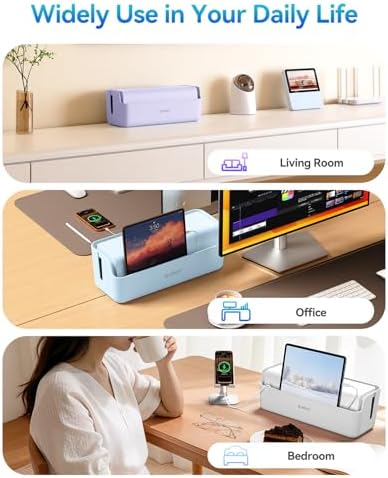 ORICO Cable Management Box, Keeping Cords Tidy and Protected from Damage - Image 7