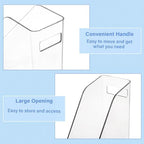 WRINGKIT 4 Pack Clear Magazine Holder, Vertical - Image 3