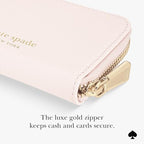 kate spade new york Devin Zip Magnetic Card Holder/Wallet - Chalk Pink - Image 5