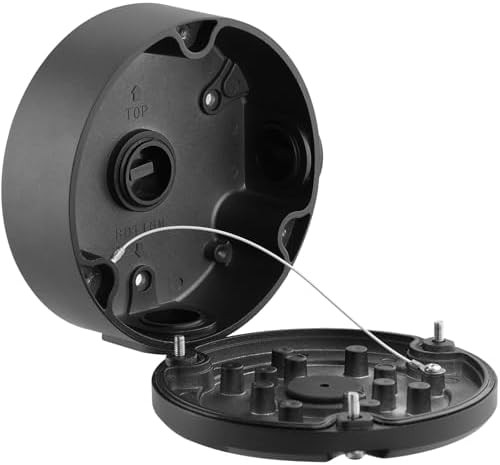 Junction Box Mount Compatible with Ubiquiti Camera Metal Junction Box Accessories for Unifi Dome Turret Bullet Cameras (G3,G4,G5, G6, AI,Pro) - Image 6