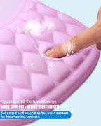 Ergonomic Mouse Pad with Sloped Memory Foam Wrist Rest - Image 4