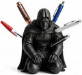 Warrior Pen Holder for Desk, Fallen Hero Pencil Holder, Black Resin by Unknown