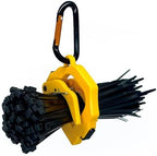 One Touch Cable Tie Holder/Zip Tie Organizer (Yellow) - Image 2