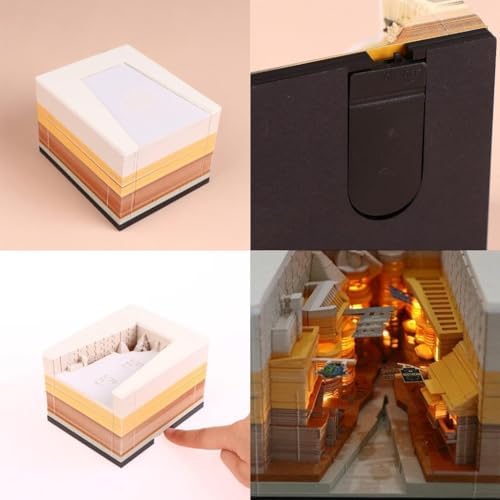 Time Piece Calendar, 2027 Desk Calendar With LED Light - Image 6