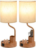 Fenmzee Bedside Lamps for Bedroom Set of 2 - Table Desk Lamp for Nightstand by Fenmzeelighting