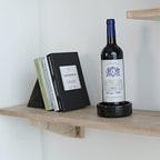 Marble Wine Bottle Coaster Champagne Bottle Absorbent Cork Holder Black - Image 6