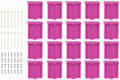 SOURCE ONE Outdoor Real Estate Style Brochure Holder Color Variety White, Black, Red , Pink & Blue Available by SOURCEONEDISPLAYS